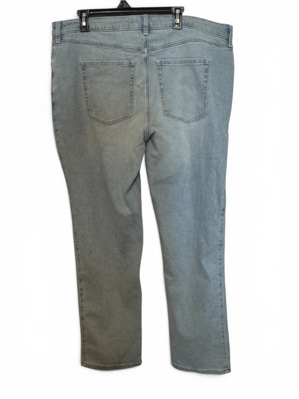 NWT Hollister High - Rise Straight Jeans with Branded Button SIZE: 18 TALL #V - Picture 4 of 8